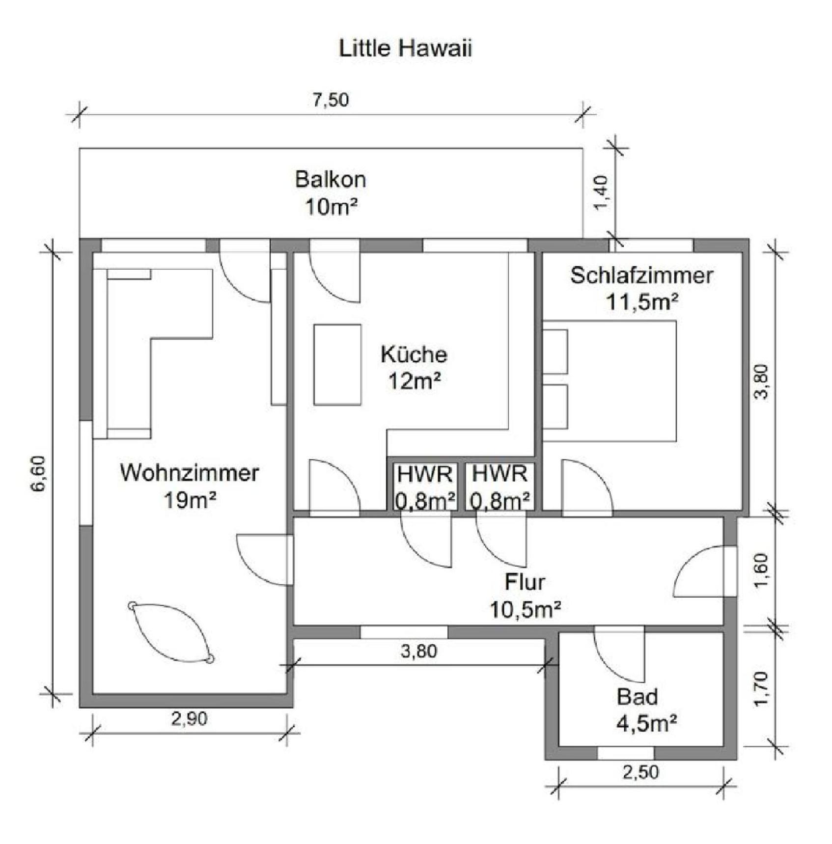 Little Hawaii & Texas Apartment บัดวิลดุงเงน ภายนอก รูปภาพ